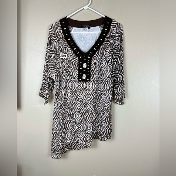 City girl Nancy bolen large  23 p2p  27” shortest. 33” longest side  preowned - Picture 1 of 8